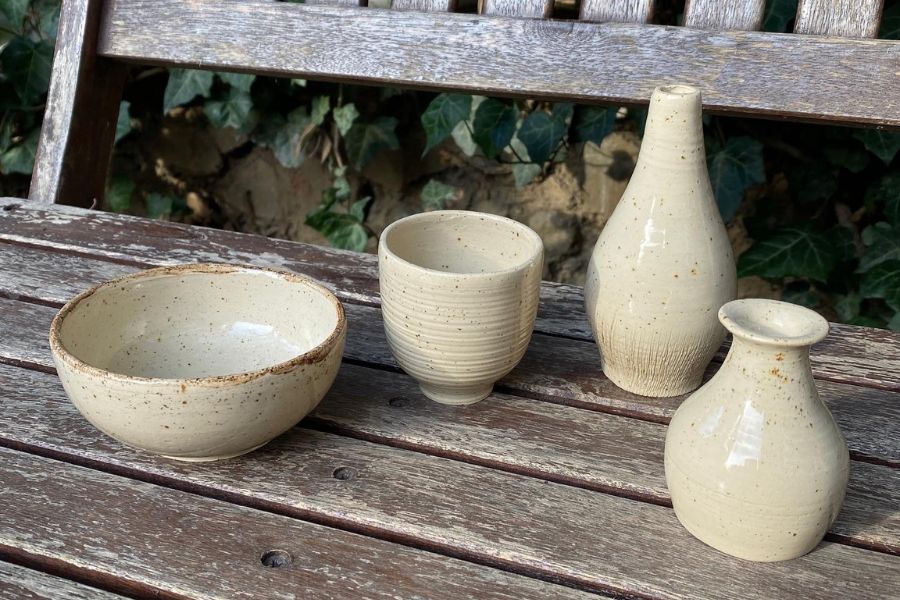 Ceramics that Kimberly made in her ceramics class